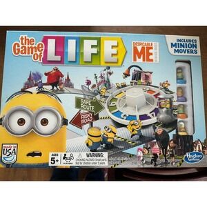 Despicable Me Minion Made The Game Of Life Board Game 2014 Complete Family Fun